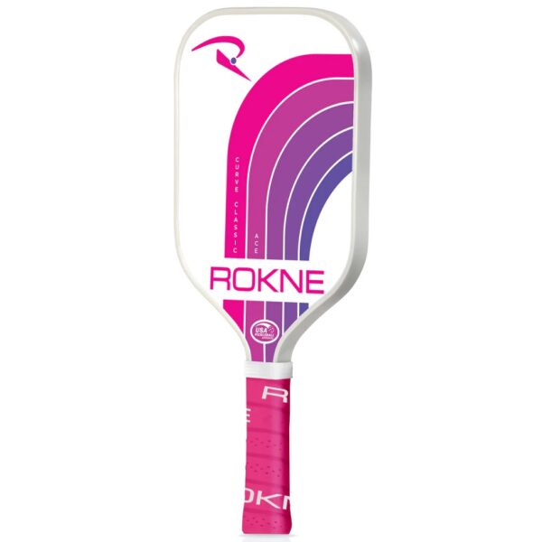 Rokne Curve Classic Ace Pickleball Paddle - Image 2