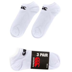 Canterbury of New Zealand Trainer Socks (3 Pack)